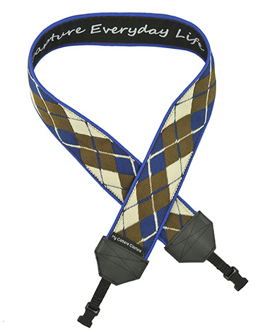 Blue and Brown Argyle